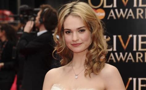 ninette thomson|lily james biography.